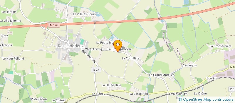 localisation de l'entreprise SARL S.N. MANET  DOL DE BRETAGNE