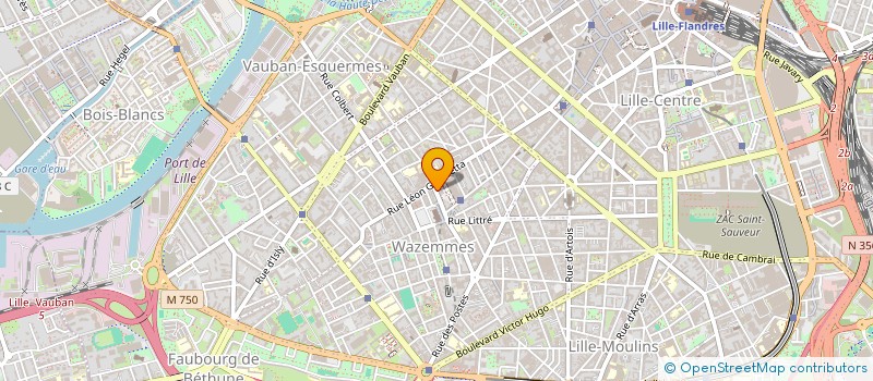 localisation de l'entreprise SARL S.N.R.B. à LILLE