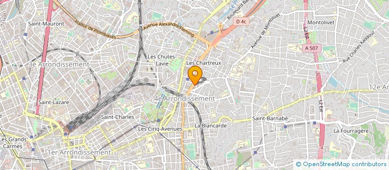 localisation de l'entreprise SARL S.O.F.R.A.T. à MARSEILLE