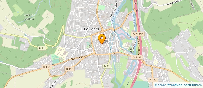 localisation de l'entreprise SARL S.O.M.C à LOUVIERS