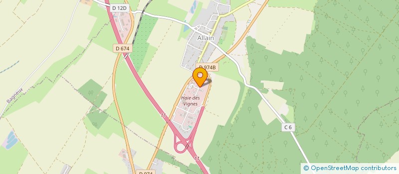 localisation de l'entreprise SARL S'OR  ALLAIN