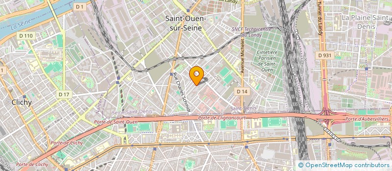 localisation de l'entreprise SARL S.P.B à SAINT-OUEN-SUR-SEINE