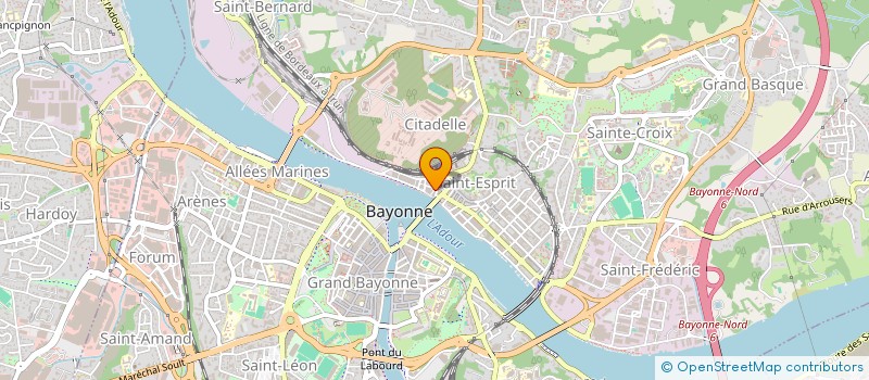 localisation de l'entreprise SARL S.P.B.L. à BAYONNE