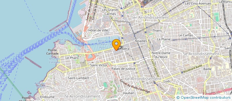 localisation de l'entreprise SARL S.R.F à MARSEILLE