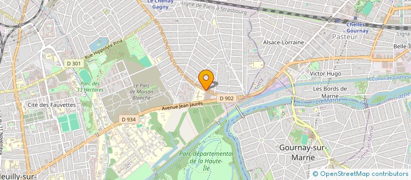 localisation de l'entreprise SARL S.S à GAGNY