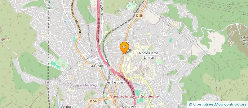 localisation de l'entreprise SARL S.S.C. STOP SERVICES COPIES à MARSEILLE