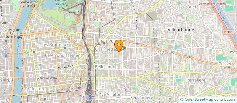 localisation de l'entreprise SARL S.T.E.N à VILLEURBANNE