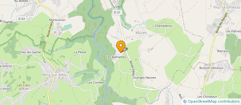 localisation de l'entreprise SARL S.T.G.  MURES