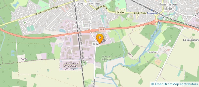 localisation de l'entreprise SARL S.T.T.E. à GRETZ-ARMAINVILLIERS