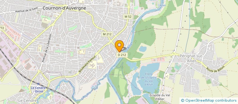 localisation de l'entreprise SARL S'TYL CREATION à COURNON-D'AUVERGNE