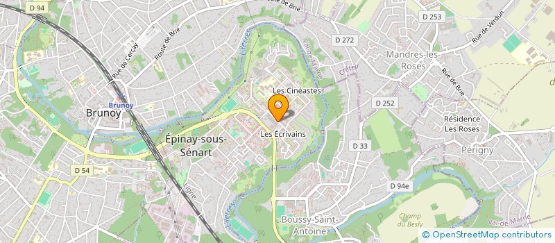 localisation de l'entreprise SARL SA JOSE ELECTRICITE  EPINAY-SOUS-SENART