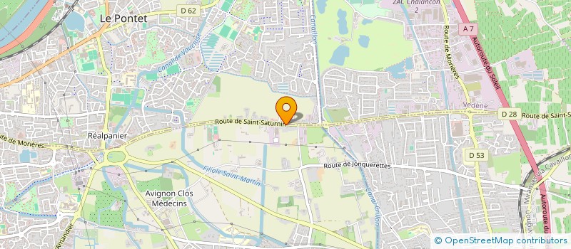 localisation de l'entreprise SARL SAADA  BOUCHERIE L'ORIENTAL  AVIGNON