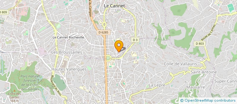 localisation de l'entreprise SARL SAADI à LE CANNET