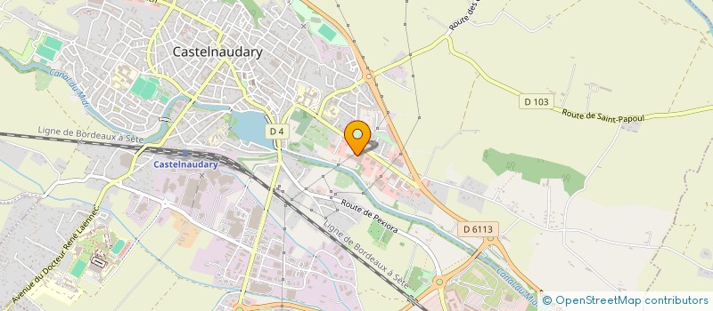 localisation de l'entreprise SARL SAB à CASTELNAUDARY