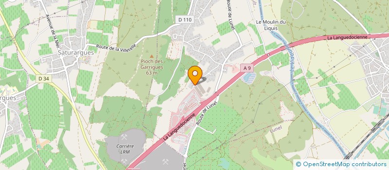 localisation de l'entreprise SARL SABATIER FRERES à VILLETELLE