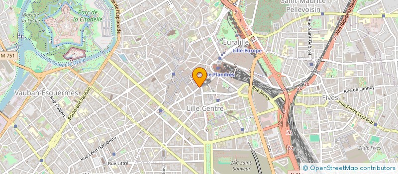 localisation de l'entreprise SARL SABILA à LILLE