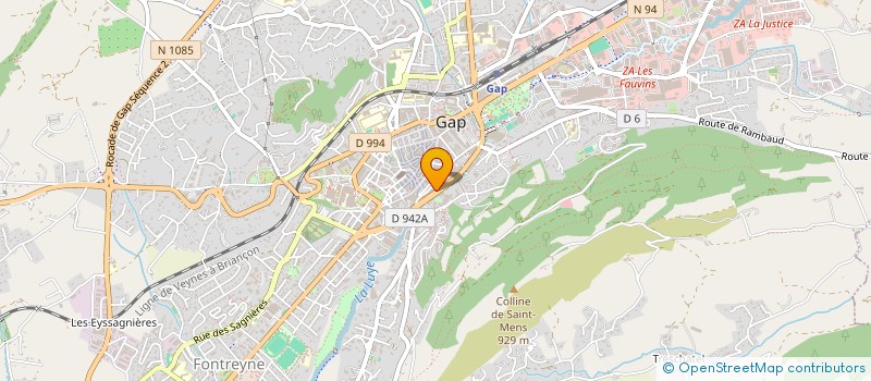 localisation de l'entreprise SARL SABRINA ET PIERRE à GAP