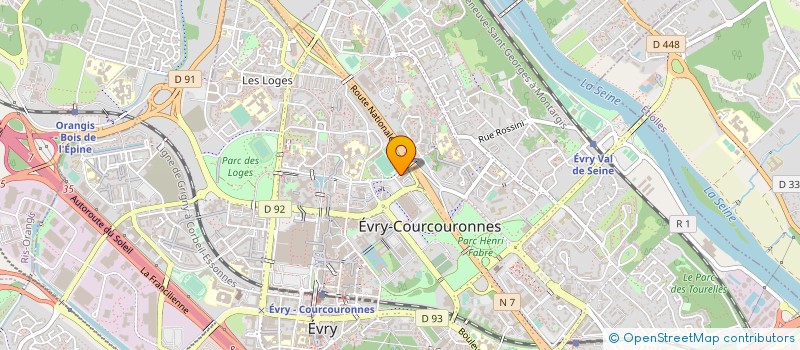 localisation de l'entreprise SARL SAC ECO à EVRY-COURCOURONNES