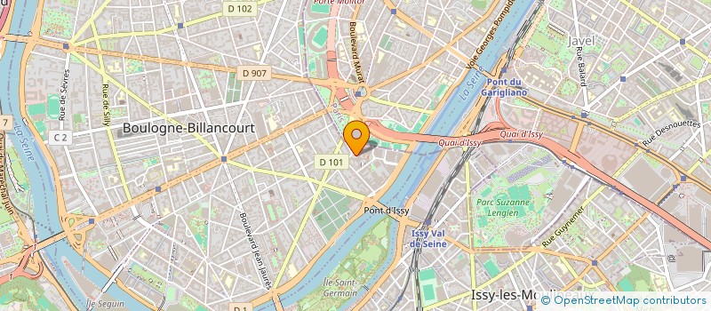 localisation de l'entreprise SARL SACAR SCENARIO à BOULOGNE-BILLANCOURT
