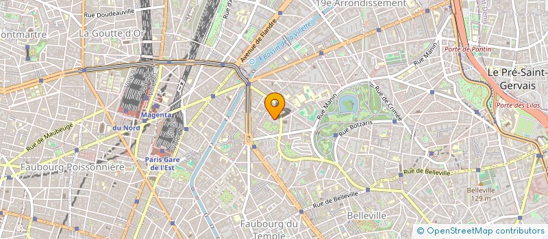 localisation de l'entreprise SARL SACHA  PARIS