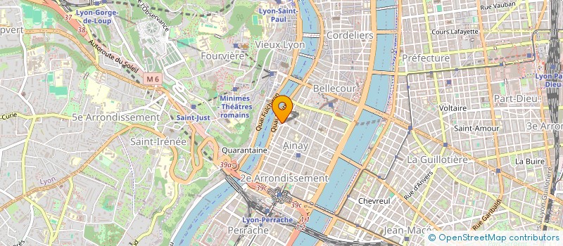 localisation de l'entreprise SARL SACUNY  LYON