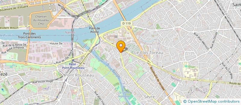 localisation de l'entreprise SARL SADDEM à NANTES
