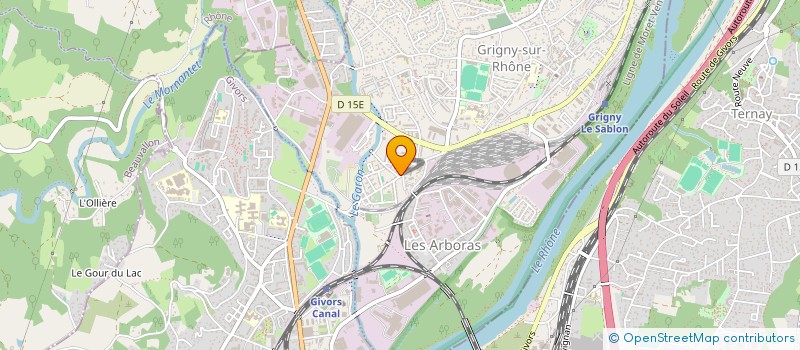 localisation de l'entreprise SARL SADIA PROMOTION DEVELOPPEMENT  GRIGNY