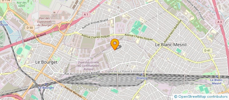 localisation de l'entreprise SARL SADIQ à DRANCY