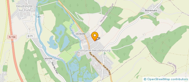 localisation de l'entreprise SARL SAED  CLEF VALLEE D'EURE