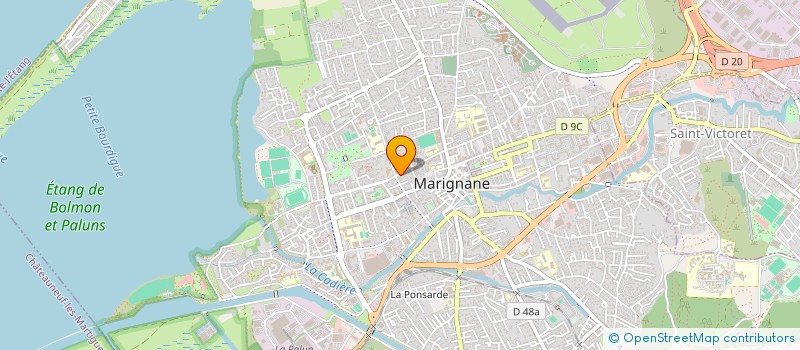 localisation de l'entreprise SARL SAF SERRURERIE à MARIGNANE