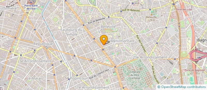 localisation de l'entreprise SARL SAFAK à PARIS
