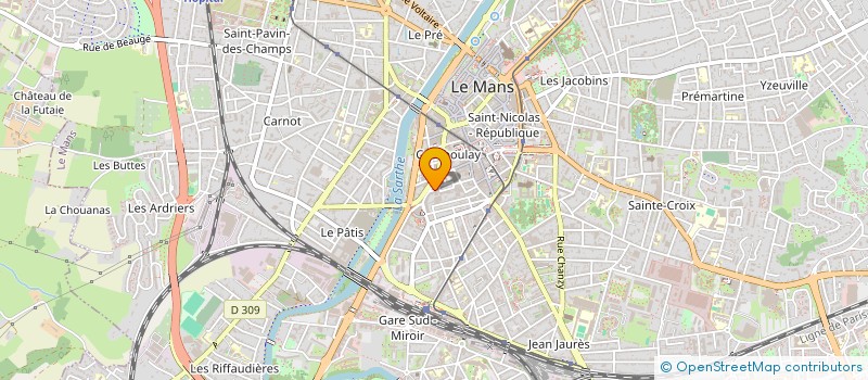 localisation de l'entreprise SARL SAFE  LE MANS