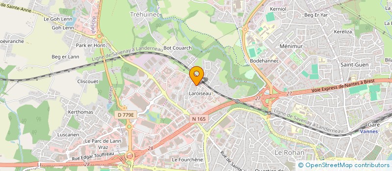 localisation de l'entreprise SARL SAFIR à VANNES