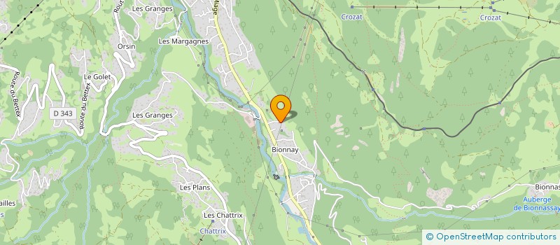 localisation de l'entreprise SARL SAGE COUVERTURE ZINGUERIE à SAINT-GERVAIS-LES-BAINS