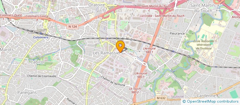 localisation de l'entreprise SARL SAGI à COLOMIERS