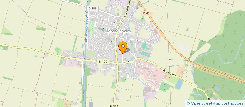 localisation de l'entreprise SARL SAHIN à MARCKOLSHEIM