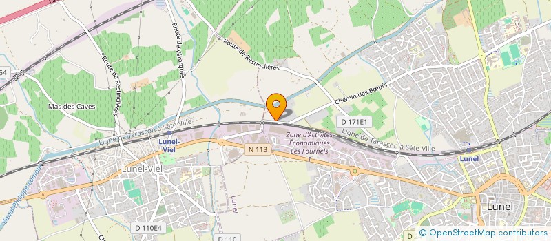 localisation de l'entreprise SARL SAHIN ET FILS CONSTRUCTION à LUNEL