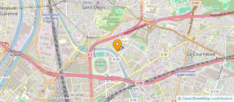 localisation de l'entreprise SARL SAID à SAINT-DENIS