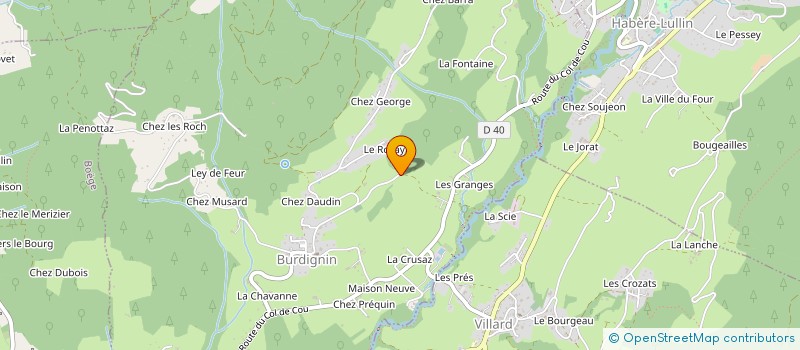 localisation de l'entreprise SARL SAILLET FRERES  BURDIGNIN