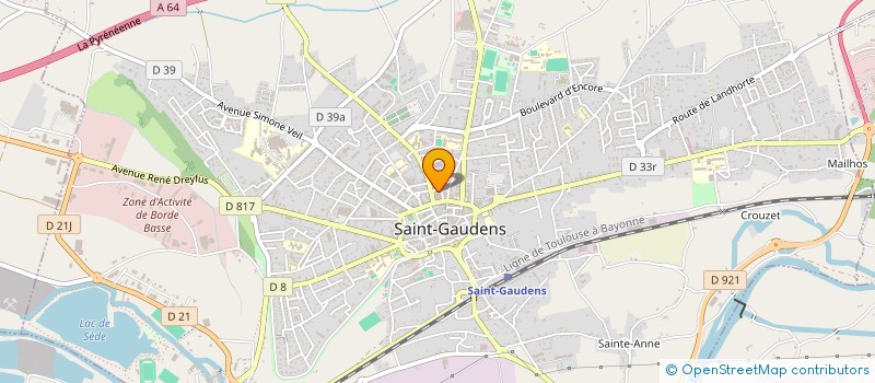 localisation de l'entreprise SARL SAINGO à SAINT-GAUDENS