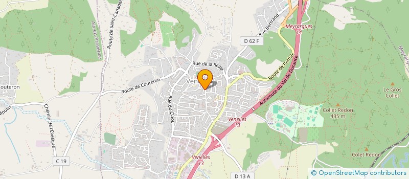 localisation de l'entreprise SARL SAINT-ARNOULD  VENELLES