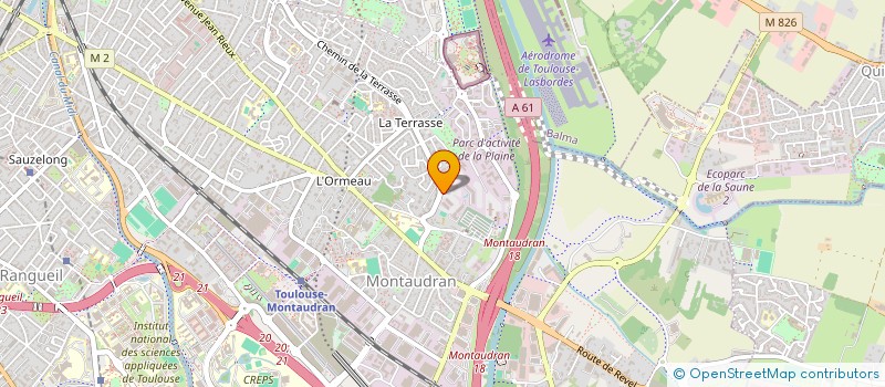 localisation de l'entreprise SARL SAINT AUBIN SOPHOCLE à TOULOUSE