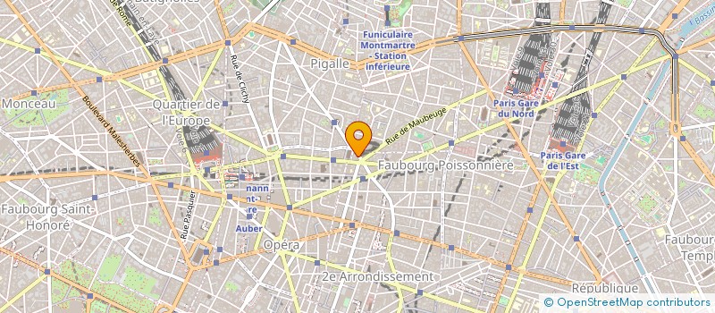 localisation de l'entreprise SARL SAINT CHERON  PARIS