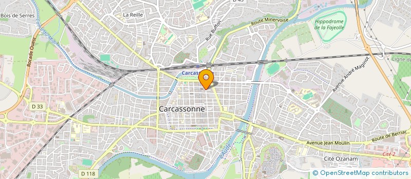 localisation de l'entreprise SARL SAINT DOMINIQUE à CARCASSONNE