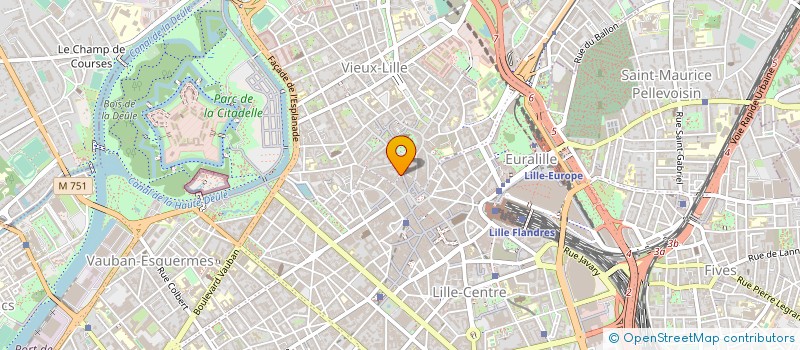 localisation de l'entreprise SARL SAINT ETIENNE à LILLE