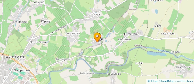 localisation de l'entreprise SARL SAINT EXUPERY à CLISSON