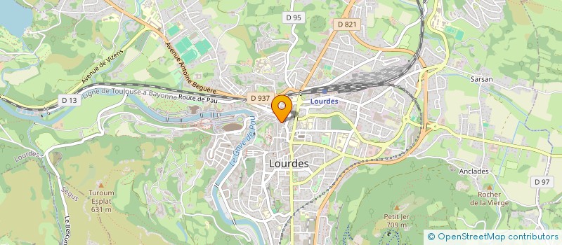localisation de l'entreprise SARL SAINT GILLES à LOURDES