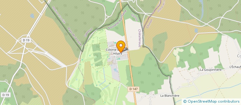 localisation de l'entreprise SARL SAINT HILAIRE  ROIFFE