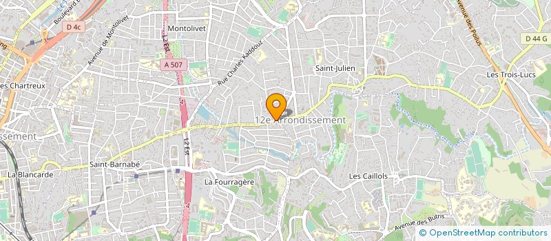 localisation de l'entreprise SARL SAINT JULIEN à MARSEILLE
