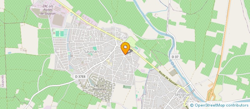 localisation de l'entreprise SARL SAINT LOUIS à SAUVIAN